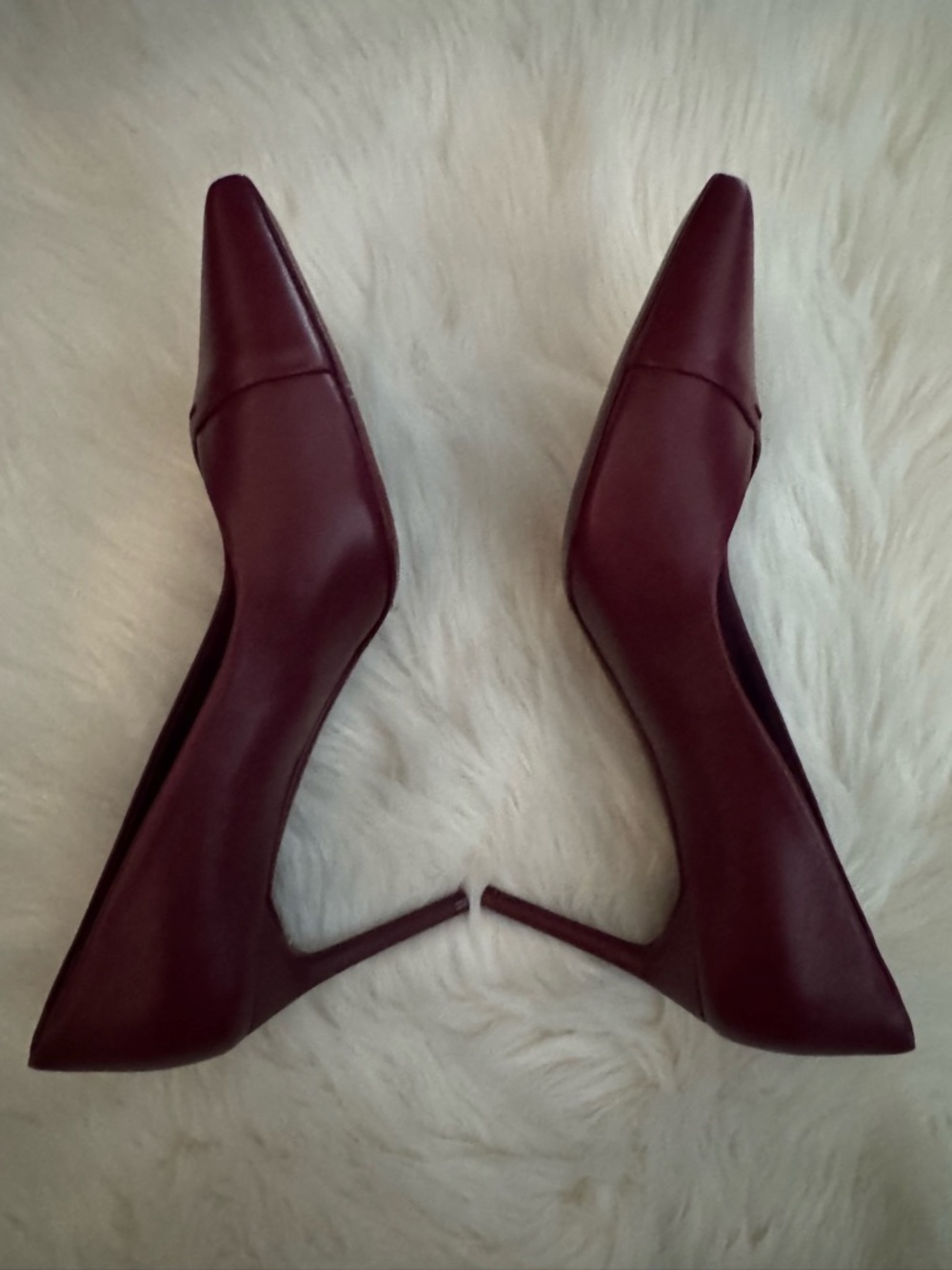 🆕 MaxMara Phyllis Heels - Bouganville (burgundy)- 38 - Picture 9 of 15